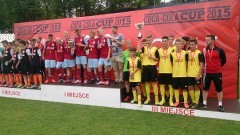 NOWY DWÓR GDAŃSKI. III MIEJSCE W FINALE  COCA COLA CUP DLA PIŁKARZY  Z GIMNAZJUM SPORTOWEGO - 14.06.2015