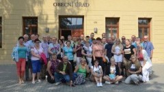 NOWY DWÓR GDAŃSKI. WIZYTA BURMISTRZA I CHÓRU "SURSUM CORDA" W CZECHACH - 26.08.2015