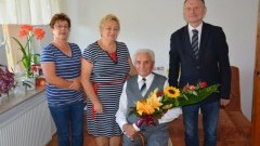 Marynowy. Jubileusz urodzinowy pana Wacława Jarmoszki - 17.09.2015