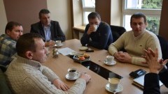 Nowy Dwór Gdański. Wizyta przyjaciół z partnerskiego miasta Sarny na Ukrainie - 2.03.2016