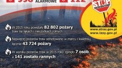 Co 6 minut strażacy wyjeżdżali do akcji gaśniczych. STOP pożarom&#8230;