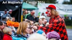 Art Majówka 2016 - malarze miasta i Clown Pinezka - 1.05.2016