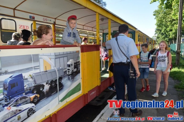 Przejazd Kolejki Wąskotorowej Nowy Dwór Gd – Stegna – 22.07.2016