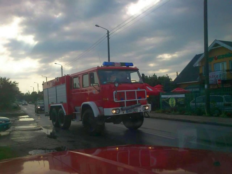 Kąty Rybackie. Pożar piwnicy w budynku mieszkalnym - 31.10.2016