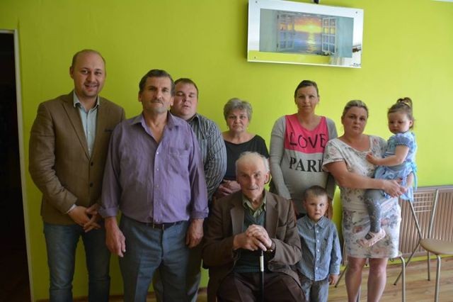 Gmina Nowy Dwór Gdański. 90. urodziny Pana Piotra Paszka - 02.06.2017