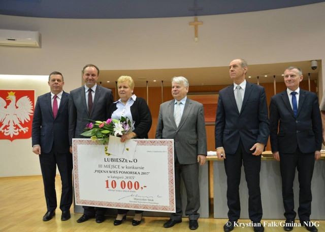 III miejsce wsi Lubieszewo w w konkursie Piękna Wieś Pomorska 2017 -&#8230;