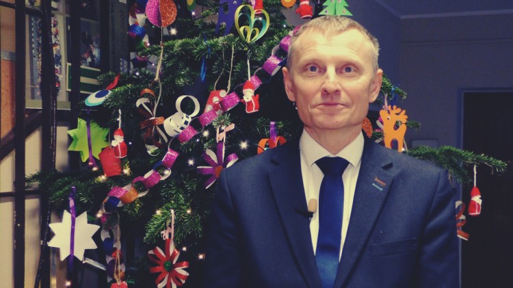 Jacek Michalski, Burmistrz Nowego Dworu Gd. składa życzenia świąteczno&#8230;