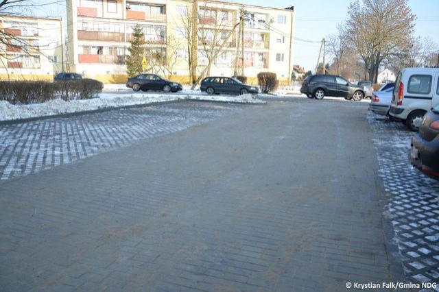 Zakończono remont parkingu w Kmiecinie - 12.02.2018