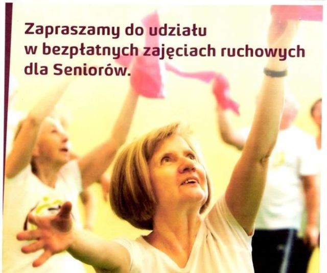 Zapraszamy na bezpłatne zajęcia dla Seniorów w Ostaszewie!