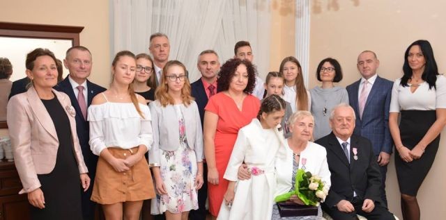 Gmina Nowy Dwór Gdański: Złote Gody Państwa Zofii i Henryka Górskich.