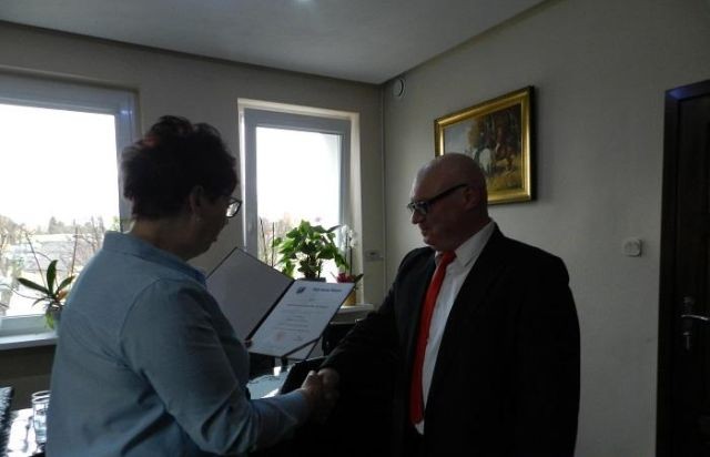 Uroczyste wręczenie aktu powierzenia stanowiska Dyrektora Zespołu Szkół&#8230;