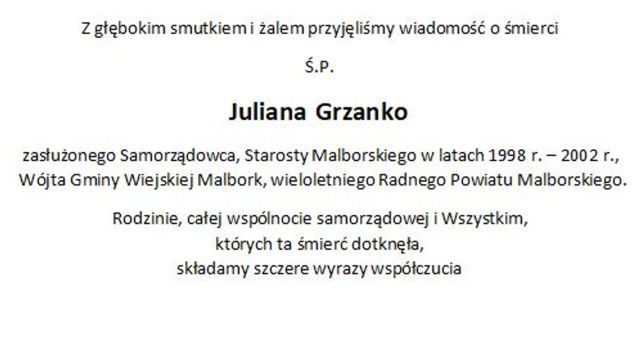 Zarząd, Radni oraz Pracownicy Starostwa Powiatowego w Malborku składają…