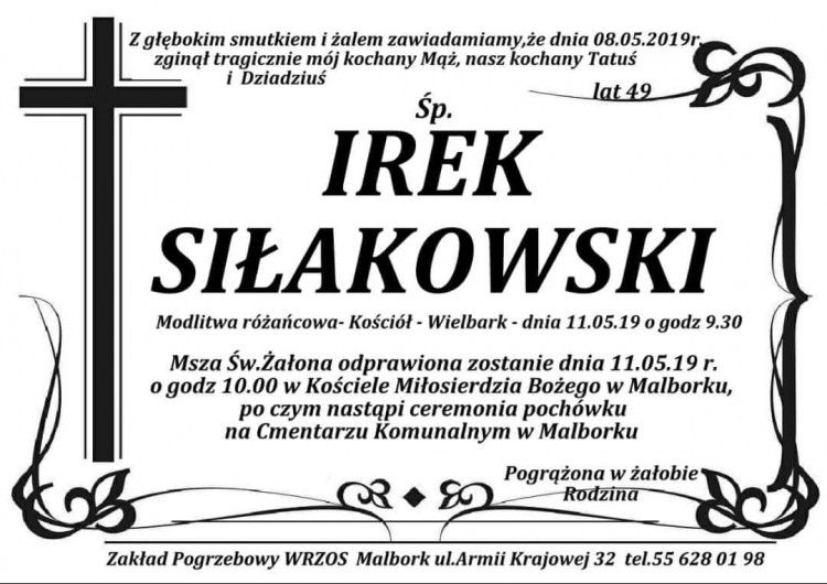 Zmarł Irek Siłakowski. Żył 49 lat.