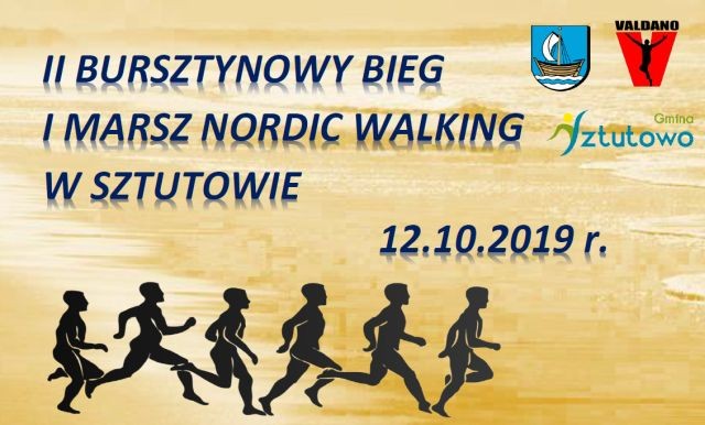 II Bursztynowy Bieg i Marsz Nordic Walking w Sztutowie. Utrudnienia w&#8230;