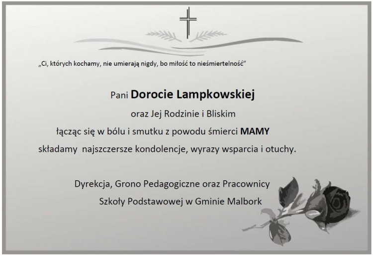 Dyrekcja, Grono Pedagogiczne oraz Pracownicy Szkoły Podstawowej w Gminie&#8230;