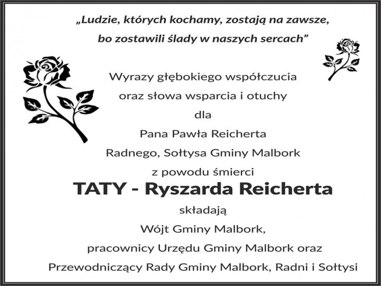 Wójt Gminy Malbork, pracownicy Urzędu Gminy Malbork, Przewodniczący&#8230;