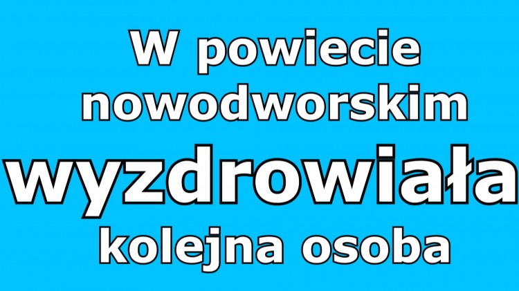 Z ostatniej chwili. Sanepid potwierdził kolejnego ozdrowieńca z powiatu&#8230;