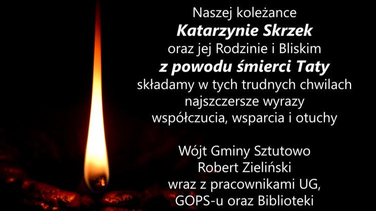 Wójt Gminy Sztutowo, Robert Zieliński wraz z pracownikami UG, GOPS-u…