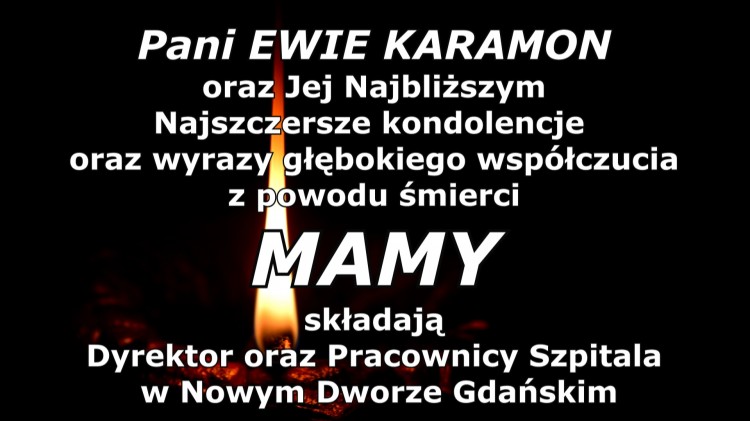 Dyrektor oraz Pracownicy Szpitala w Nowym Dworze Gdańskim składają&#8230;