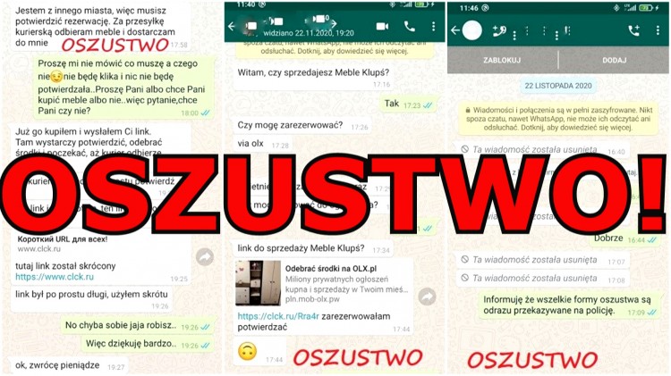 Policja ostrzega przed nową metodą oszustw związaną z platformą OLX.