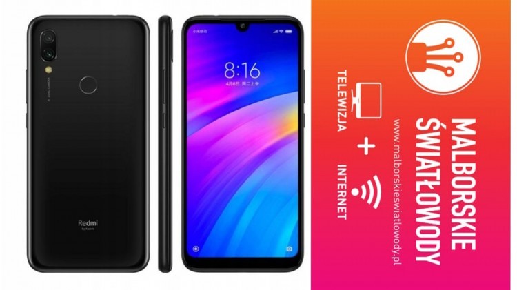 Zgarnij Smartfon Xiaomi Redmi 7 3/32 GB. Malborskie Światłowody zapraszają&#8230;