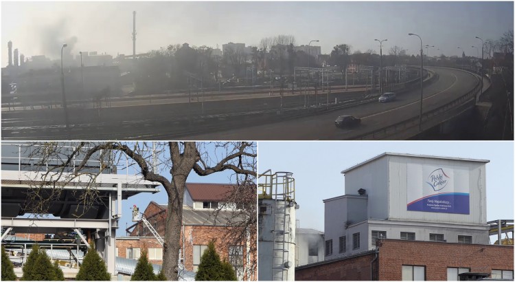 AKTUALIZACJA. Malbork. Pożar w cukrowni. Zobacz nagranie z naszych kamer&#8230;