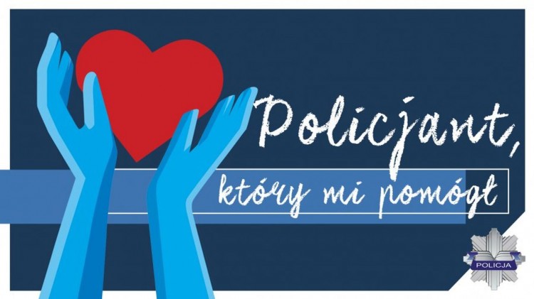 Trwa ogólnopolski konkurs „Policjant, który mi pomógł”. 