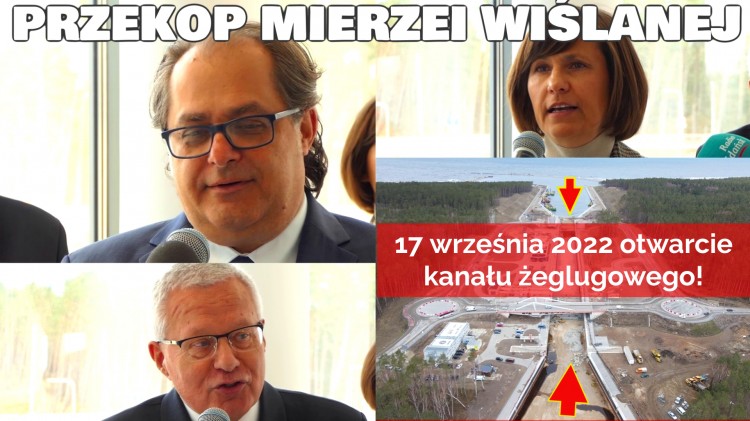 Przekop Mierzei Wiślanej: 17 września 2022 otwarcie kanału żeglugowego!&#8230;