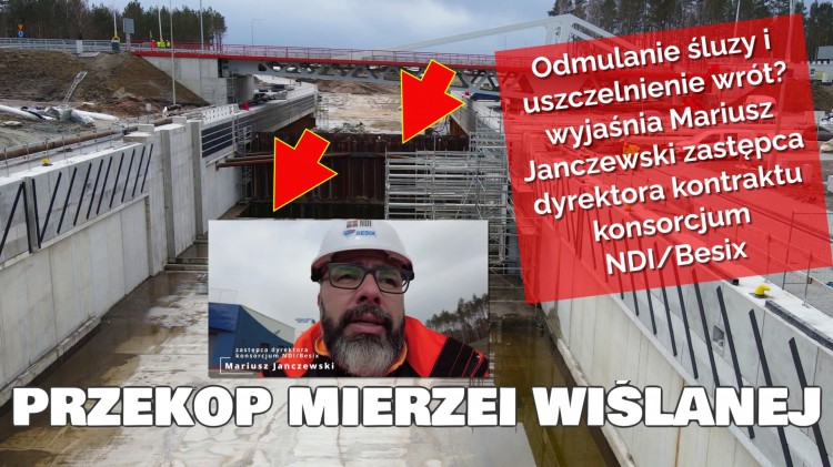 Przekop Mierzei Wiślanej: Jak będą odmulać śluzę i jak uszczelnią&#8230;