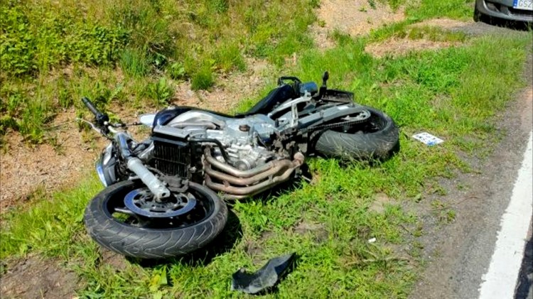 Sztum. Motocyklista miał ponad 3 promile alkoholu.
