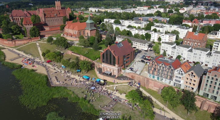 Malbork. Uroczyste otwarcie bulwaru nad Nogatem 17.06.2022 [foto, wideo]