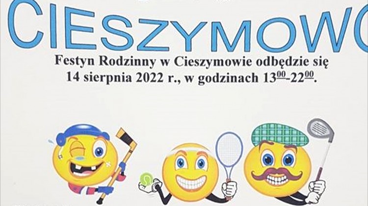 Powiat sztumski. Powraca Festyn Rodzinny w Cieszymowie. Szczegóły na plakacie.