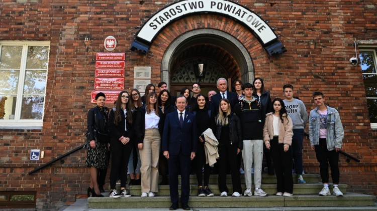 Nowy Dwór Gdański. Spotkanie Marszałka Senatu RP Tomasza Grodzkiego&#8230;