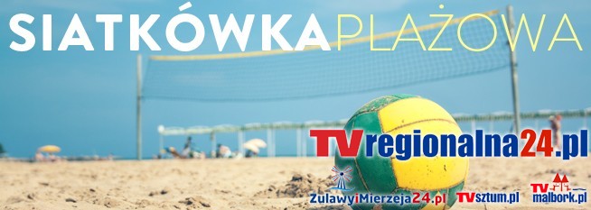 ROZGRYWKI W SIATKÓWCE PLAŻOWEJ. PLAŻA W JANTARZE - LATO 2015