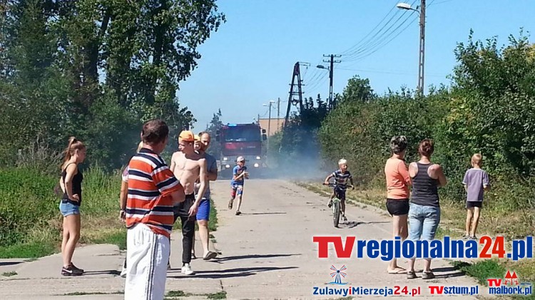 NOWOTNA. POŻAR NIEUŻYTKÓW ROLNYCH - 18.08.2015