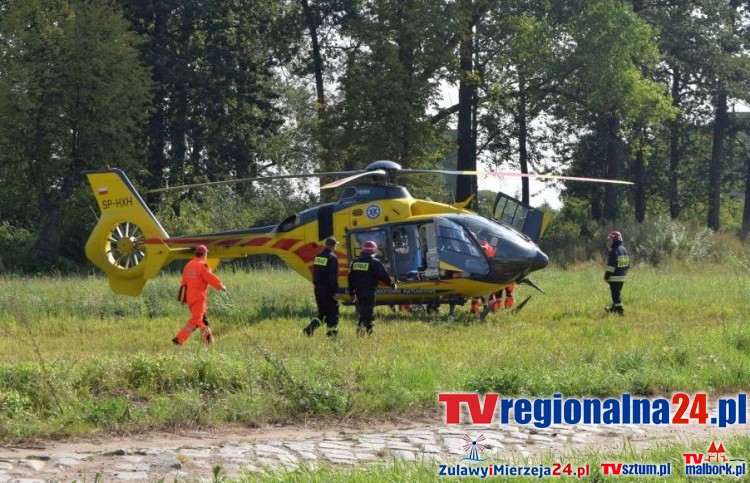 NOWOTNA. LĄDOWANIE ŚMIGŁOWCA LPR - 26.08.2015