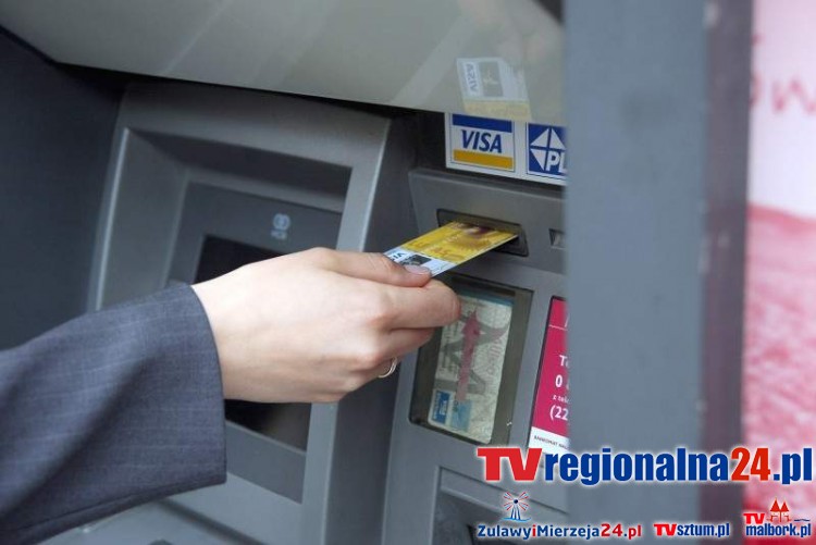 Nowy Dwór Gdański. Ukradła pieniadze z bankomatu. Znaleźli ją - 07.03.2016