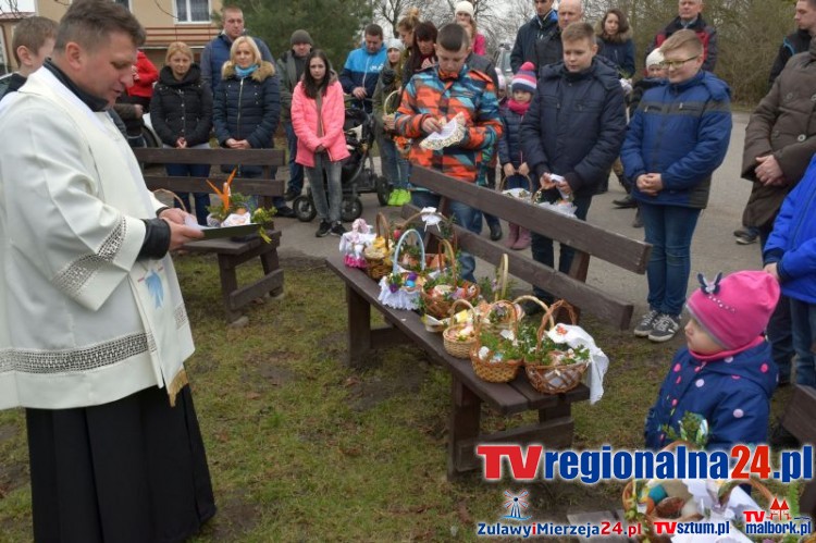 Rybina. Święcenie pokarmów. Uroczystość pod figurką Maryi - 26.03.2016