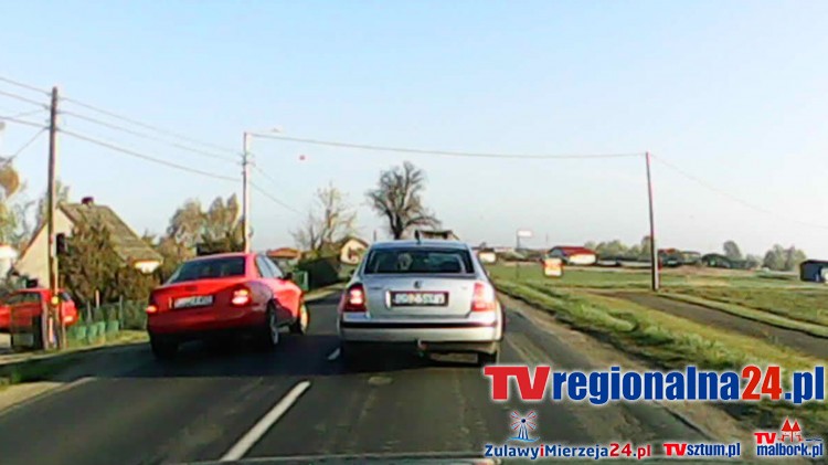 O krok od czołówki. Niebezpieczne wyprzedzanie na DK 515 - Nowa Wieś&#8230;