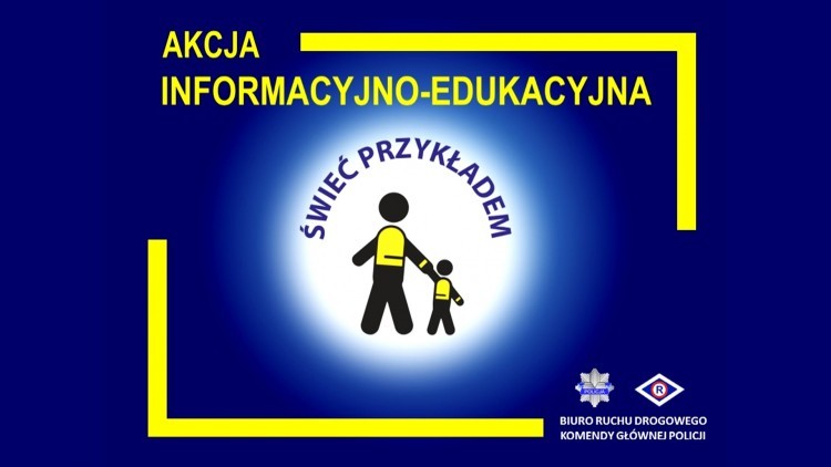 Malbork. W środę wspólny happening U3W i policji - Świecę przykładem. Noszę odblaski.