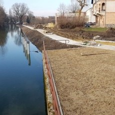 Budowa bulwarów i przystani kajakowych nad Tugą w Nowym Dworze Gdańskim&#8230;