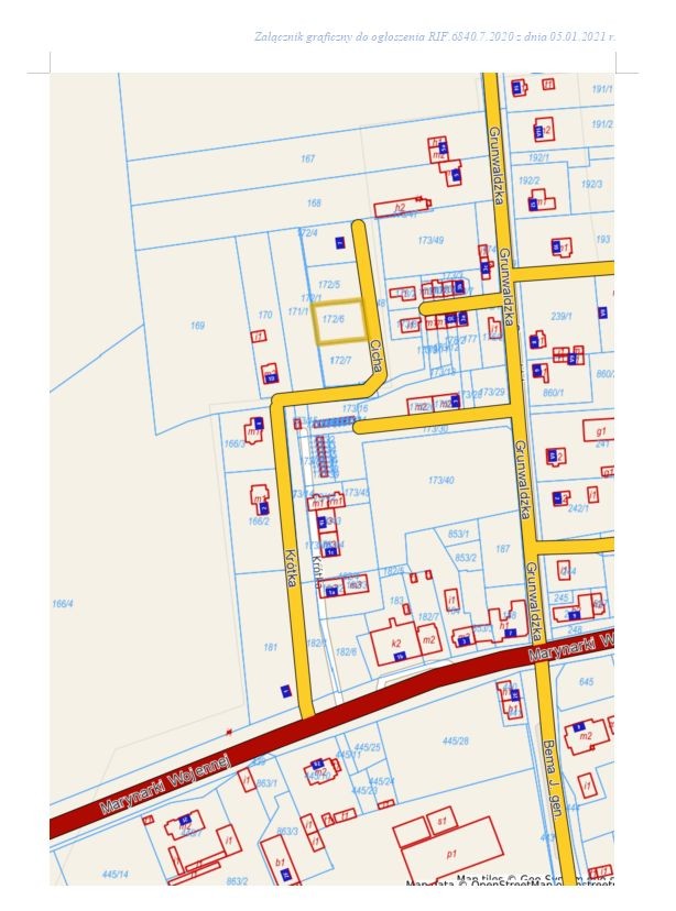Ogłoszenie Wójta Gminy Stare Pole z dnia 5 stycznia 2021 r.