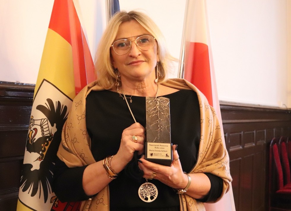 Malbork. Maria Seibert najlepszym nauczycielem Pomorza 2020.