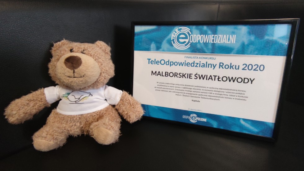 Malborskie Światłowody w finale TeleOdpowiedzialny Roku 2020