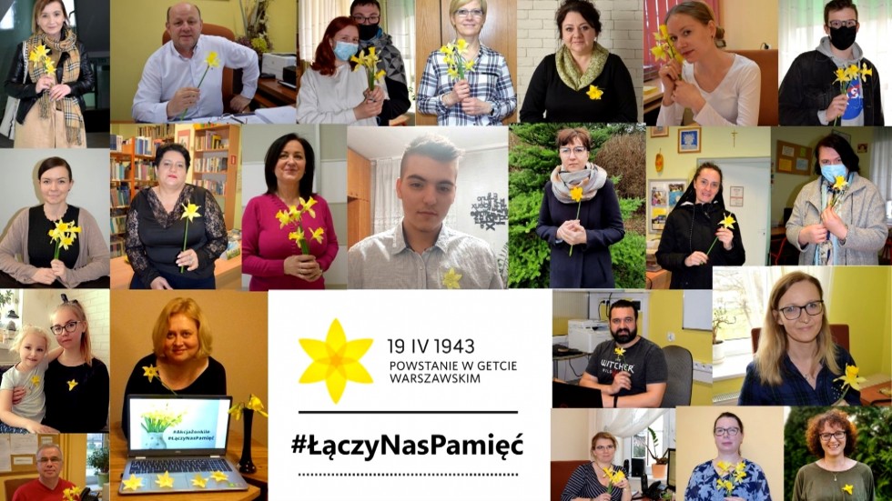 Malbork. #ŁączyNasPamięć – akcja Żonkile w ZSP3.