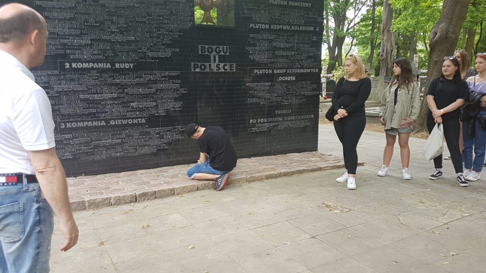 Malbork. Odkrywanie Warszawy przez uczniów ZSP3.