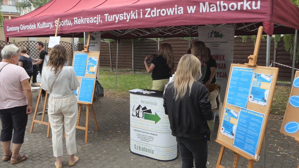 Malbork. Po długiej przerwie powróciły Letnie Targi Pracy.
