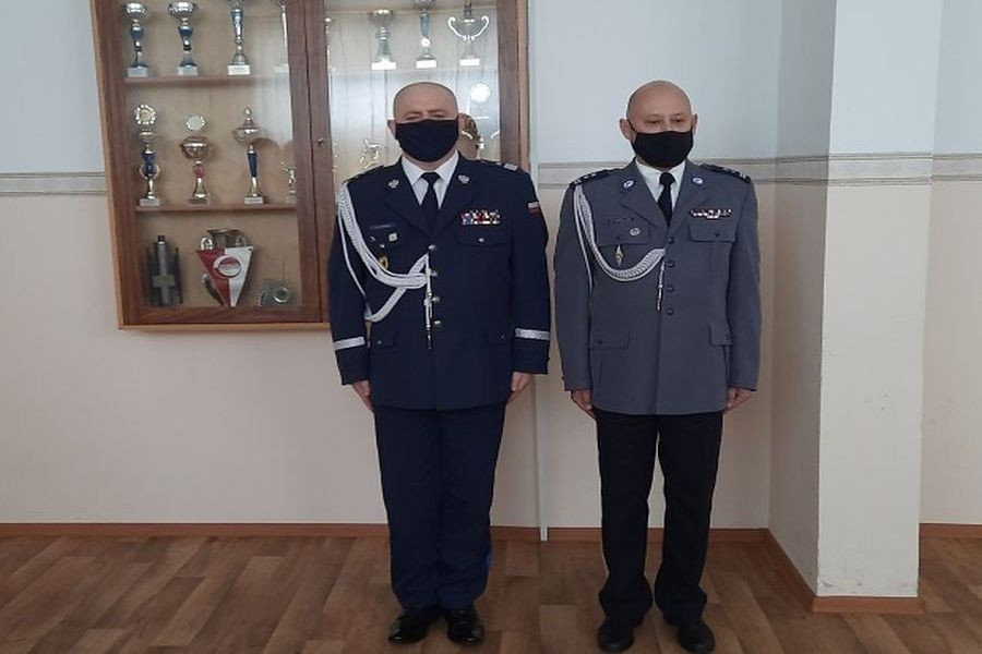Sztum. Odbyła się uroczystość objęcia stanowiska nowego Komendanta Powiatowego Policji.