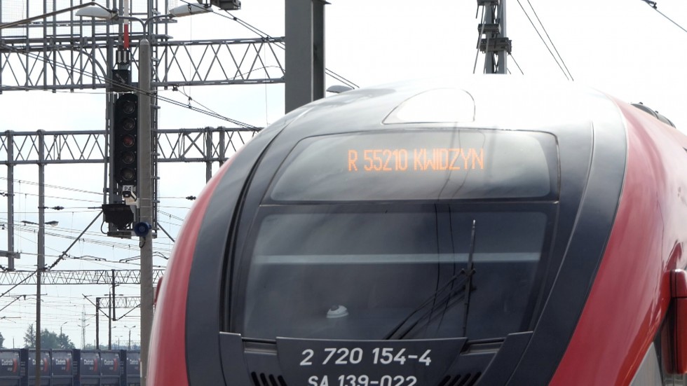 Nadeszła wiekopomna chwila! Wróciły pociągi na trasę Malbork-Kwidzyn.