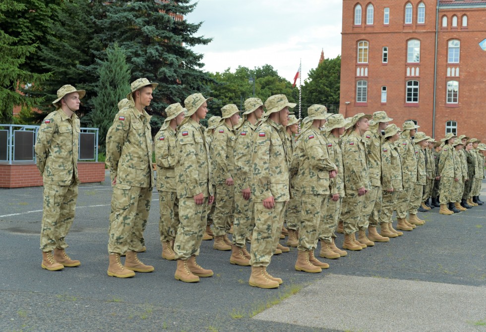Malbork. Terytorialsi szkolą absolwentów szkół mundurowych.